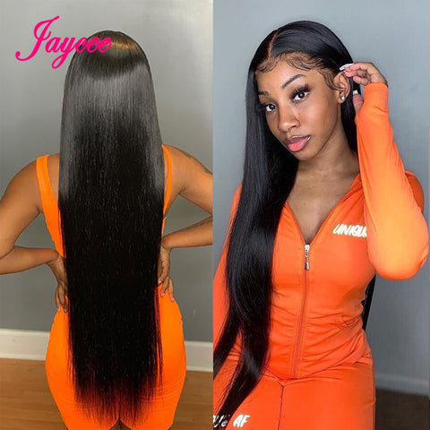 Long Straight Lace Front Wig