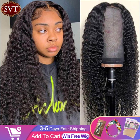 Deep Curly Lace Front Wigs
